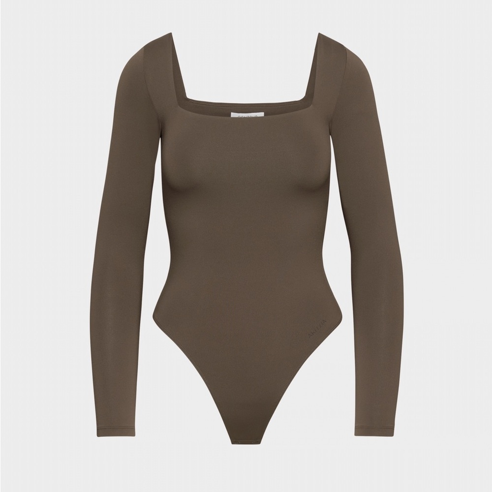 Aritzia Babaton Original Contour Square Neck Bodysuit Size Small